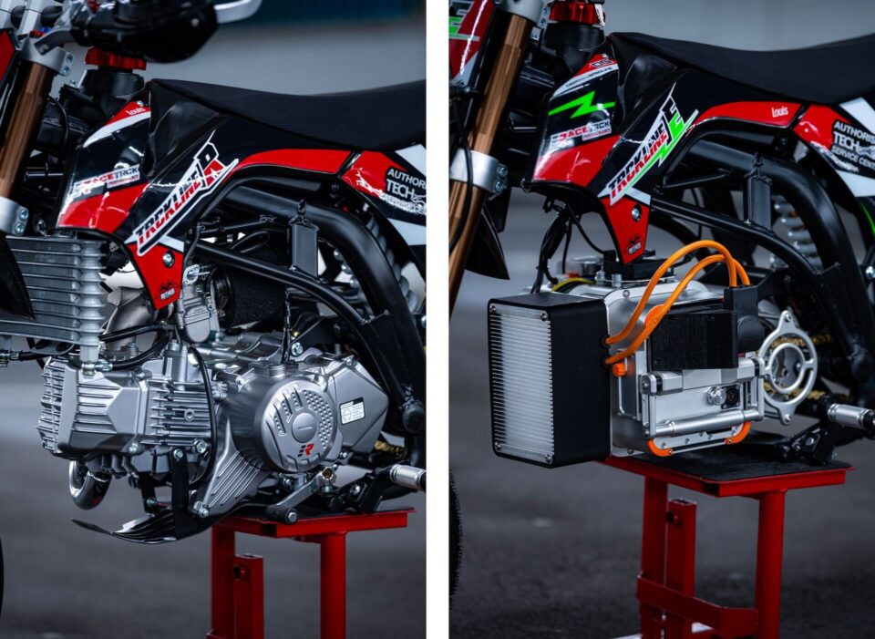 Pitbike Wartung Vergleich Benzin vs Elektro &ndash; &Ouml;lwechsel vs wartungsfreier Motor