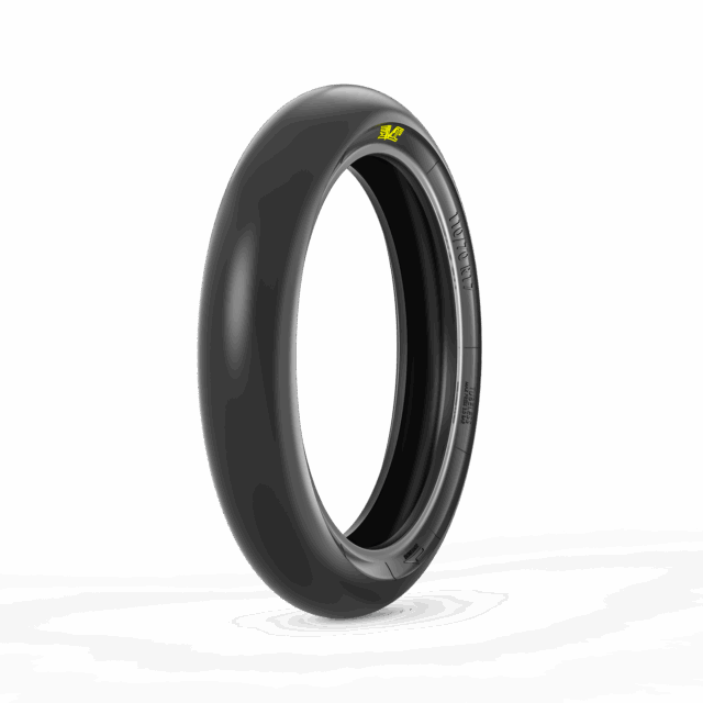 PMT Slick 110/70-17 Supersoft-Hard Vorderreifen für Pitbike Racing ohne Profil