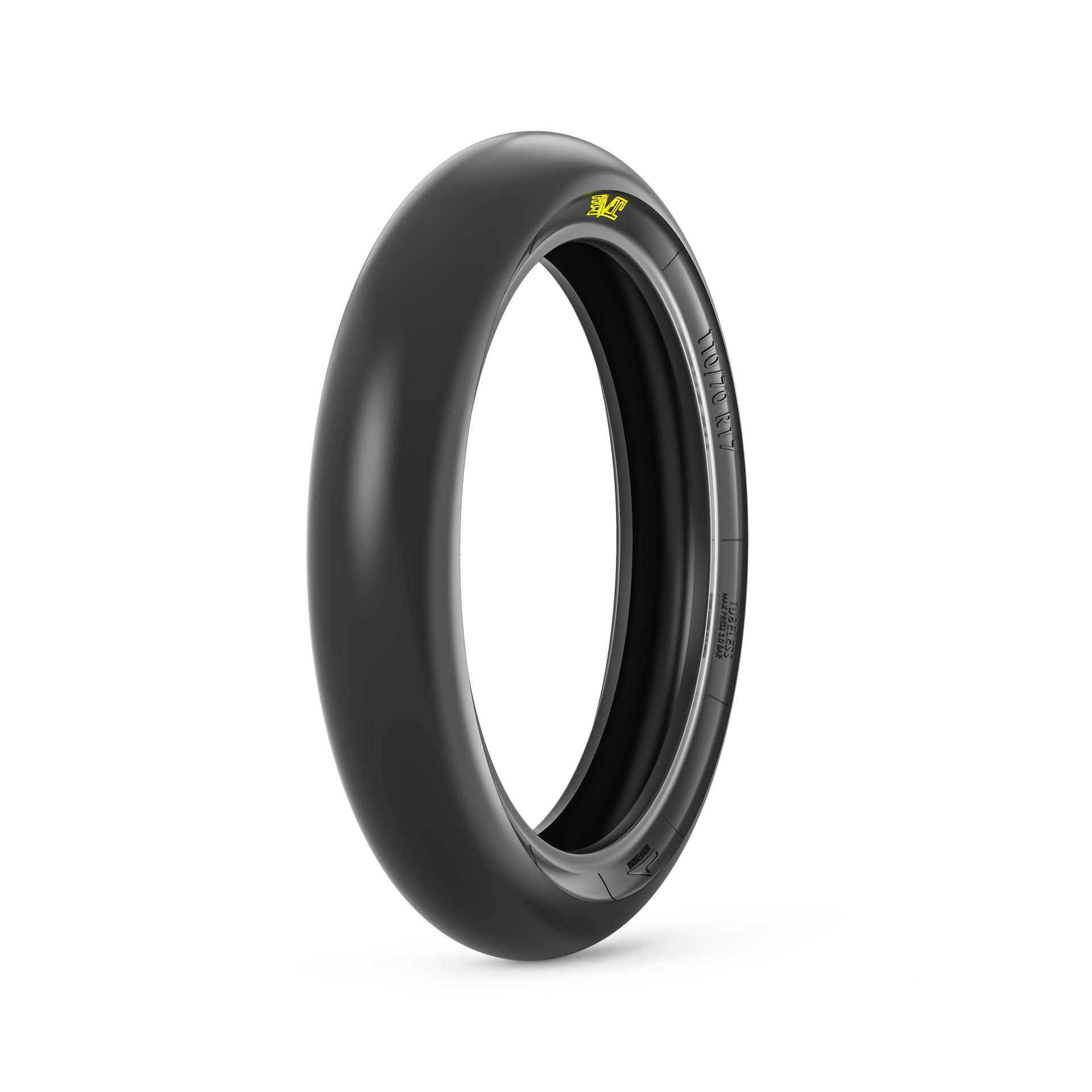 PMT Slick 110/70-17 Supersoft - Hard 1 PMT Slick 110/70-17 Supersoft-Hard Vorderreifen für Pitbike Racing ohne Profil