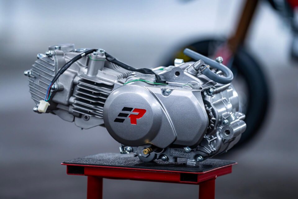 YX160 Motor Detailaufnahme am Trckline R 160ccm &ndash; der Klassiker der Pitbike-Szene